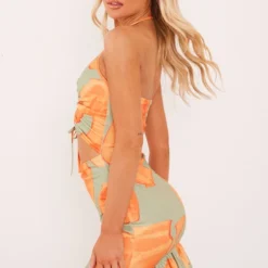 Robe Droite Dos Nu Imprimé Vase Orange à Ourlet Volanté Et Découpes 8 Robe Droite Dos Nu Imprimé Vase Orange à Ourlet Volanté Et Découpes -Jolie Vêtue Soldes Magasin a1296307c5f9c94794416d56bc8bc271763e4f7b cne8571 2