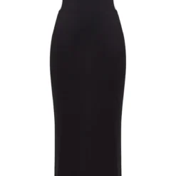 Maternité Robe De Grossesse Longue Noire à Découpes Contrastantes -Jolie Vêtue Soldes Magasin a1ac0776eeda9b85af570edabc9dad9a83003617 cne2317 5