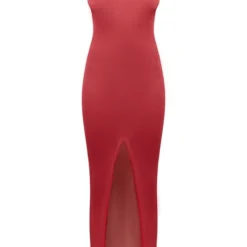 Robe Longue Dos Nu En Maille Tricot Transparente Rose -Jolie Vêtue Soldes Magasin a208dc1d103571c687a41c4f40bd8e9884ad8163 cnc9033 5