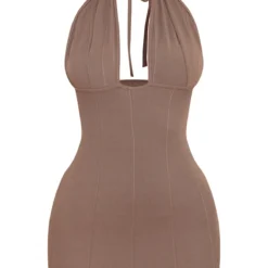 Petite Robe Moulante Taupe à Dos Nu Détail Buste -Jolie Vêtue Soldes Magasin a287a6a3f9fef5e81c9ae7e568b09b1067eb3a2f cmw5821 6