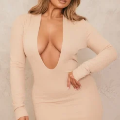 Shape Robe Gris Pierre En Crêpe Très Décolletée -Jolie Vêtue Soldes Magasin a31805f1375e35ff5330ae923cf020fed4674843 cnd7483 4