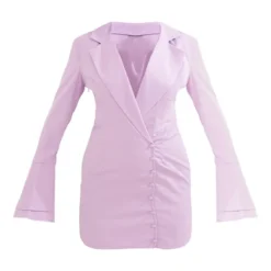 Robe Blazer Lilas Cintrée à Boutons -Jolie Vêtue Soldes Magasin a42793878129bb60a4b91c3785d0711d73defc87 cnd7565 5