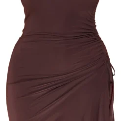 Logic Shape Robe Bustier Très Moulante Marron Chocolat à Côtés Froncés Et Ourlet Volanté -Jolie Vêtue Soldes Magasin a49a6a326c4d2a5de3999d43fdf4e417b96a8947 cnb2804 5