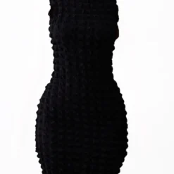 Petite Robe Courte Noire Sans Manches En Jersey à Bulles -Jolie Vêtue Soldes Magasin a69253eaa996cc9be610986c62ad8d0682c4b7a8 cnd0256 5