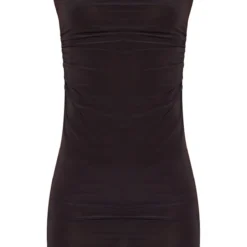 Tall Mini Robe Moulante Froncée Noire -Jolie Vêtue Soldes Magasin a7bfcdb1375d3d69b74ec1988d183c816651ca2a cnf1416 5