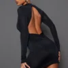 Robe Très Moulante Noire à Manches Longues Et Dos Bénitier -Jolie Vêtue Soldes Magasin a883e51a6e038bdd2610dd1336f792b7779c0abd cnc7737 1