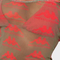 Robe Moulante En Mesh Kaki à Bretelles Et Monogrammes -Jolie Vêtue Soldes Magasin a8ac809878cd641ffb498f6c4b881e18b3cffaae cnd8749 4