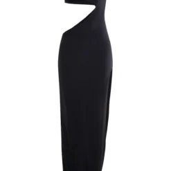 Robe Longue Moulante Noire Découpée à Manches Courtes 11 Robe Longue Moulante Noire Découpée à Manches Courtes -Jolie Vêtue Soldes Magasin a8dfbd1d76a1f42828a6a637c927316d083ec4a8 cnd7374 5