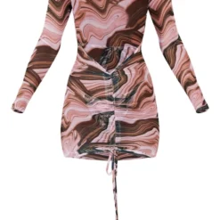 Robe En Mesh Rose Froncée à Tourbillons -Jolie Vêtue Soldes Magasin a929b66e9ade6ce74a263ee4cdc4de67c6fc24cd cnc0272 5