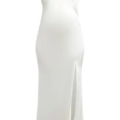 Maternité Robe De Grossesse Longue Blanche Moulante Style Disco à Dos Nu -Jolie Vêtue Soldes Magasin aa2edbc037f59c5b41686e042b96813910b224f9 cnd3226 5