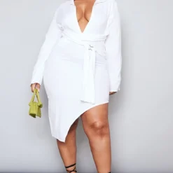 Plus Robe Chemise En Effet Lin Crème à Liens Autour De La Taille 8 Plus Robe Chemise En Effet Lin Crème à Liens Autour De La Taille -Jolie Vêtue Soldes Magasin aa850e9cf00b48724c74c4c9ab499a09c2f94b8e cnd6508 1