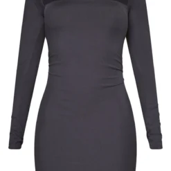 Logic Robe Moulante Côtelée Gris Anthracite à Col Très Carré 11 Logic Robe Moulante Côtelée Gris Anthracite à Col Très Carré -Jolie Vêtue Soldes Magasin abc3aa519534fc27dcaf2b6d8d59066f0b9b4032 cnb7255 5