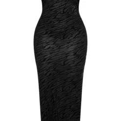 Shape Robe Longue Dévorée Noire às Nu -Jolie Vêtue Soldes Magasin ade6b379d7d7c57b01d82868781291341233ee75 cne0467 5