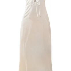 Robe De Plage Longue Blanche Crêpée à Nouer -Jolie Vêtue Soldes Magasin aec281db7e6ae3e6ad875f8fb2da75c194443b8d cmy6878 6