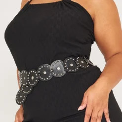 Plus Robe Mi-longue Texturée Noire Dos Nu 10 Plus Robe Mi-longue Texturée Noire Dos Nu -Jolie Vêtue Soldes Magasin b059d8d33540215daa66a00ffd0ded33cc3f351e cne4157 4