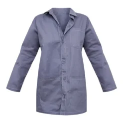 Robe Chemise Gris Anthracite à Coutures Contrastantes Et Poches Cargo -Jolie Vêtue Soldes Magasin b638433b891a98060ad736fea63e71fbee3be17a cnd1262 5
