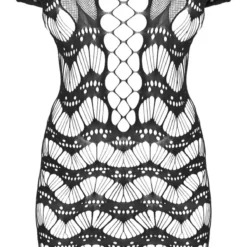 Robe De Plage Découpée Noire -Jolie Vêtue Soldes Magasin b6f5c06fd746a9b05eb207eb0c32f7403a8275df cne5002 5