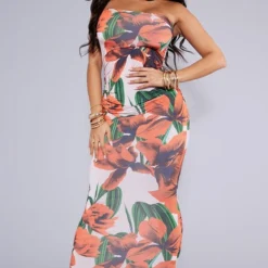 Shape Robe Bustier Moulante Mi-longue Rouge à Côté Froncé -Jolie Vêtue Soldes Magasin b88bf01b3ac51c9408094de490e77f542426f514 cnc8754 3