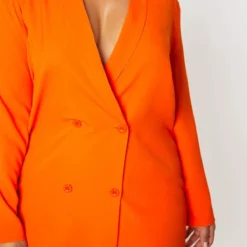 Plus Robe Blazer Orange Oversize à Double Boutonnière 11 Plus Robe Blazer Orange Oversize à Double Boutonnière -Jolie Vêtue Soldes Magasin b99a4b6d2c4f5377290dbceed08a68d65477cb19 clx2935 5