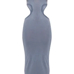 Robe Longue Moulante Gris Anthracite à Dos Nageur Et Découpes Multiples -Jolie Vêtue Soldes Magasin b9db68f1e4917d4dc3d169a37ccfcc44864b9864 cnd0485 5