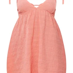 Robe Droite Pêche Effet Lin Découpée à Dos Noué 11 Robe Droite Pêche Effet Lin Découpée à Dos Noué -Jolie Vêtue Soldes Magasin ba4094b800390246b8c7a2e1b78fb6486b70b4e0 cne6481 5