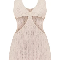 Robe Crème En Crochet à Dos Nu Noué -Jolie Vêtue Soldes Magasin bd4013b9007f66c436e7f92d3f35c70adf605299 cna1247 6