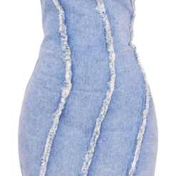Petite Robe Bustier En Jean Bleu Clair Délavé Vintage -Jolie Vêtue Soldes Magasin bd7735bc1b9ac23588f9670c856b2d5a543ffa5f cnd7177 5