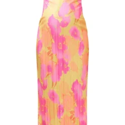 Logic Maternité Robe De Grossesse Longue Plissée Fleurie Orange à Col Bardot -Jolie Vêtue Soldes Magasin bee866323a4faf972d30178e736c8c6783c011ec cnf1308 5