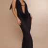 Robe De Plage Noire à Dos Nu Et Décolleté -Jolie Vêtue Soldes Magasin bfa3d07033cd1d5f5fc35bdf09a7e67f402ad538 cnc9916 1