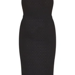 Plus Robe Mi-longue Texturée Noire Dos Nu 11 Plus Robe Mi-longue Texturée Noire Dos Nu -Jolie Vêtue Soldes Magasin c09018cfc8fada43df8708f291390032777ffe7d cne4157 5