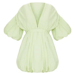 Robe Droite Pistache à Manches Et Jupe Bouffantes -Jolie Vêtue Soldes Magasin c0a7fe4e7e20bd735e127468f73fd0201927289d cmq5830 6