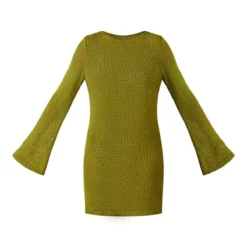 Tall Mini-robe En Maille Tricot Vert Olive à Manches Longues -Jolie Vêtue Soldes Magasin c0d87e85cce6fff92a4c76f3efc2c77639ee465e cnd6753 5