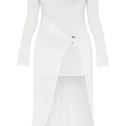 Maternité Robe De Grossesse Moulante Longue Blanche à Boucle -Jolie Vêtue Soldes Magasin c131b2b18e6ae13a8ba20536464a9c999958f785 cnd7205 5