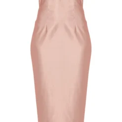 Robe Mi-longue Bustier Satinée Mauve à Barre En V -Jolie Vêtue Soldes Magasin c20ef6f174845a26916a8b6b3804126b82edbf2c cnd0026 5