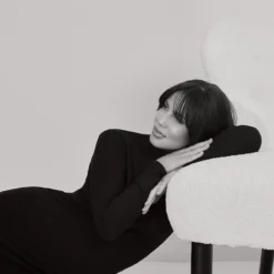 Maternité Robe De Grossesse Mi-longue Noire Douce Fendue Sur Le Côté -Jolie Vêtue Soldes Magasin c39e8d3f2a081d3cee973e93d6a6a0312c53ffdc cnd3052 4