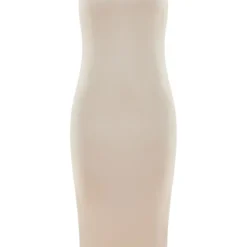 Robe Longue En Suédine Crème à Bretelles Spaghetti -Jolie Vêtue Soldes Magasin c66c69e3a691a366005fdacb2abd3910555cbeab cnd1327 5