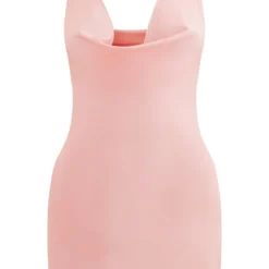 Robe Très Moulante Rose Pâle à Ourlet Légèrement Volanté Et Dos Nu -Jolie Vêtue Soldes Magasin c71a61fa3f03ce2cfbde7c4cbe5189063430dad3 cnd7735 5