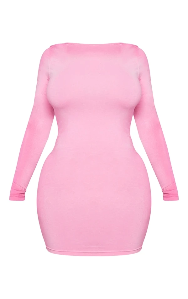 Shape Robe Courte Rose Vif Ombré à Dos Ouvert 7 Shape Robe Courte Rose Vif Ombré à Dos Ouvert – Image 5