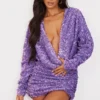 Petite Mini Robe En Velours Lilas à Sequins Et Décolleté Plongeant -Jolie Vêtue Soldes Magasin c798257b9cdfbc6f617a07b9125bc8279a7db0b1 cnb3030 1