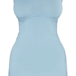 Shape Robe Moulante Côtelée Bleu Gris à Armature Sous Le Buste -Jolie Vêtue Soldes Magasin c8d1d7b85f4f3ad7ae7eb3387c1009ece1d880ca cnd5232 5