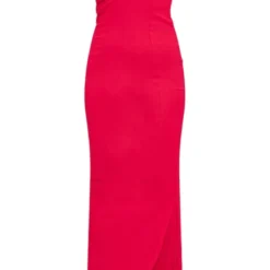 Robe Sirène Longue Tissée Stretch Rouge -Jolie Vêtue Soldes Magasin cbd29f33365360ecaa25a0b842e6ec766e080421 cnd9015 5