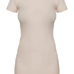 Robe Moulante En Jersey Doux Nude à Col Montant -Jolie Vêtue Soldes Magasin cbea9b9b7a1b5bdaa9f6a1e7552e51451414dc11 cnd1311 5