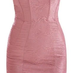 Robe Moulante Bustier En Jacquard Mauve à Col Pointu -Jolie Vêtue Soldes Magasin cfa68cd94625a84d519d3a68e0c5fe544f0c67ef cna9117 5
