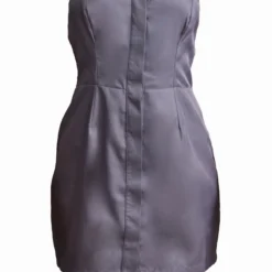 Robe Bustier Moulante Gris Anthracite à Poches -Jolie Vêtue Soldes Magasin cfca9e8e8432aaa9f7f38b75f5362f9649468e5b cnc8290 5