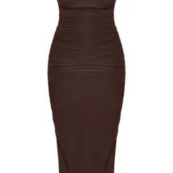Shape Robe Longue Moulante Marron Chocolat à Col Bénitier -Jolie Vêtue Soldes Magasin d0631a5429f8b42ff9871be1f9ab1b1c02547db7 cna0067 5