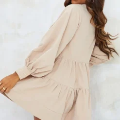 Robe Babydoll En Maille Gris Pierre Volantée à étages 8 Robe Babydoll En Maille Gris Pierre Volantée à étages -Jolie Vêtue Soldes Magasin d12bc181d59bcaaa3cdd7efca40d5f80db9b292c cmt9402 3