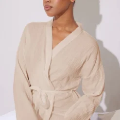 Label PLT Robe De Chambre Texturée Café Au Lait à Nouer Sur La Taille 10 Label PLT Robe De Chambre Texturée Café Au Lait à Nouer Sur La Taille -Jolie Vêtue Soldes Magasin d222d23af0fb601d0892898a95ce4b7dcb651212 cnd8182 4