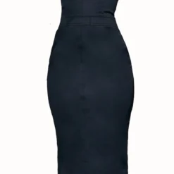 Robe Bustier Longue Style Cargo Noire -Jolie Vêtue Soldes Magasin d2575b81c8a7173b528886a3abc513dd03fa8946 cnc8313 5