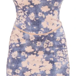 Robe Moulante Bustier En Suédine Bleue Imprimée -Jolie Vêtue Soldes Magasin d8cf591920cca455f67ae1a161a96651d7c0f248 cnd2276 5