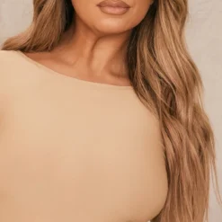 PRETTYLITTLETHING Shape Robe Très Moulante Gris Pierre à Dos Arrondi -Jolie Vêtue Soldes Magasin db17f088fe16de34af1114135c6d92a92dae3928 cnd6479 4